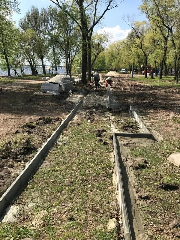 Будівництво набережної Сонячного. Упорядкування зон відпочинку — фото 5