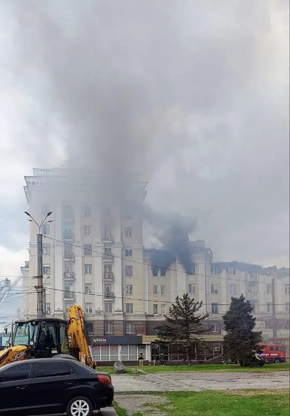 Ракетний удар по Дніпру та області