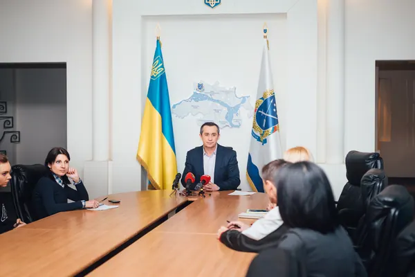 Брифінг секретаря Дніпропетровської міськради — фото 1