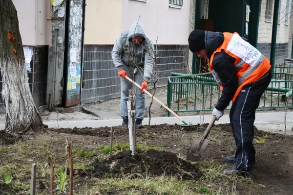 Мешканці Сонячного масово вийшли на суботник — фото 4