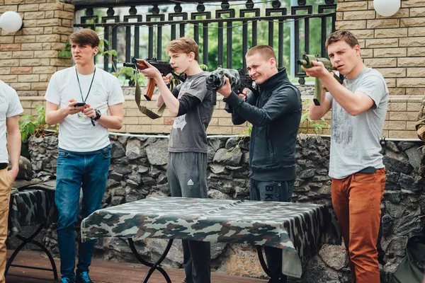 Святкування Дня Перемоги. Проведення військово-патріотичних змагань серед молоді — фото 11