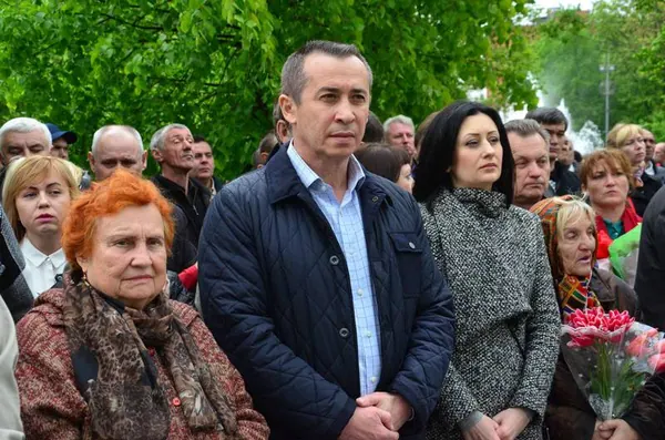 Покладання квітів до пам'ятника «Чорнобильський дзвін» — фото 3